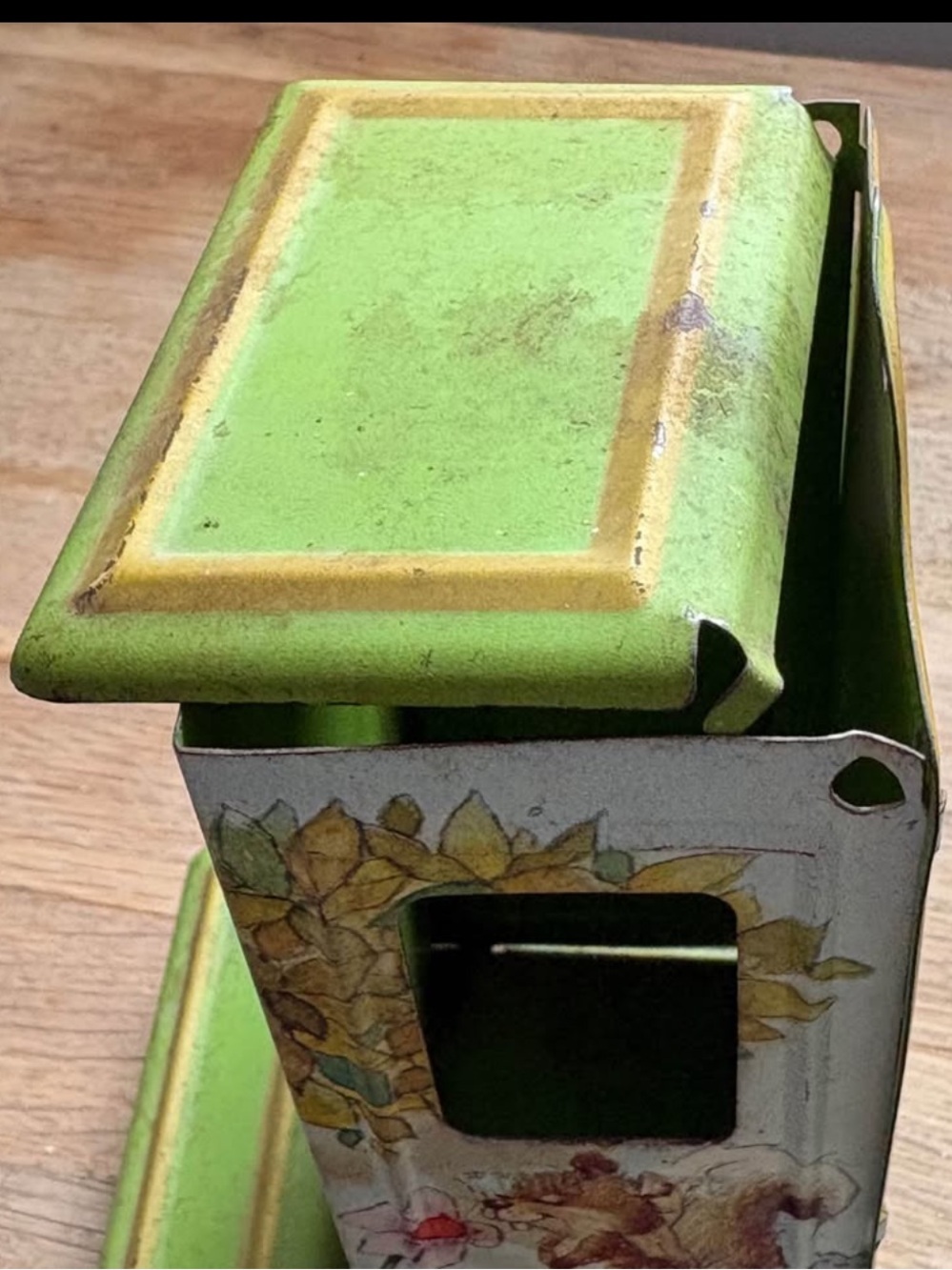Vintage Retro Match Box Holder Anthropomorphic Dog Farmhouse Kitchen Fireplace - Picture 7 of 10